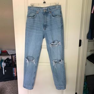 ZARA Distressed Jeans SIZE US 6!!!